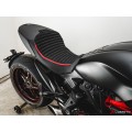 LUIMOTO Classic Sport Edition Rider Seat Cover for the DUCATI DIAVEL 1260 (2019+) - Low Seat LUIMOTO Classic Sport Edition Rider Seat Cover for the DUCATI DIAVEL 1260 (2019+) - Low Seat